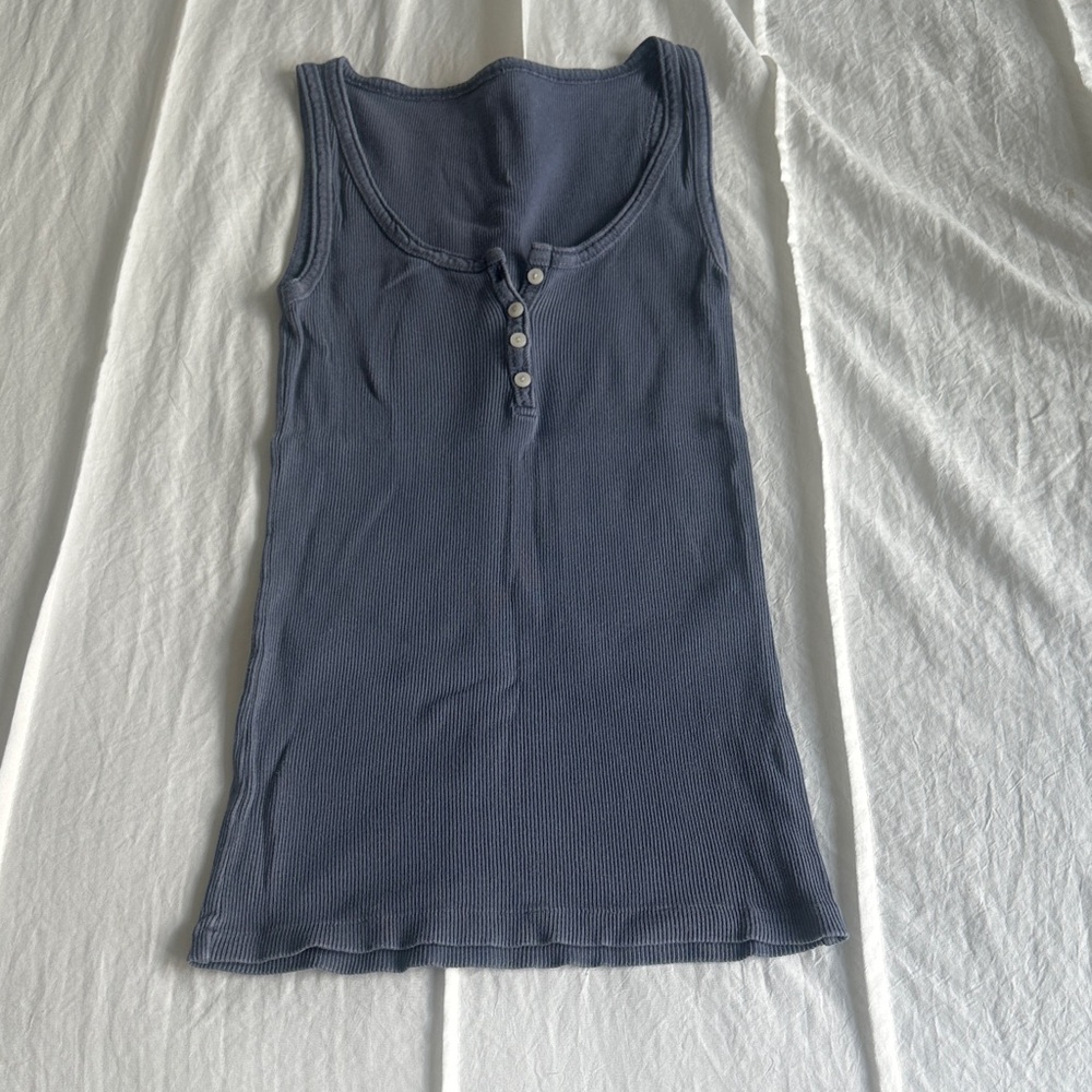 Brandy Melville Blue Tank Top